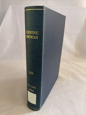 1963 July-December, Scientific American Magazine Bound Volume #209 (BM68) - Image 1 of 4