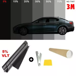 ABG zugelassene Verdunkelungsfolie Marke 3M VLT 5% Profi KEIN CHINESISCH 3 MT - Bild 1 von 7