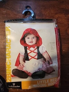 New Little Red Riding Hood Infant Baby Costume 6 to 12 Months Halloween  - Picture 1 of 1
