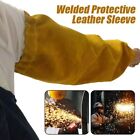 Flame Resistant Cow Leather Welding Oversleeve  Welder Protection