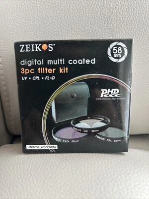 Zeikos ZE-FLK58 58mm Filter Kit - Image 1 of 4