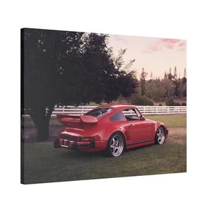 Porsche 911 Turbo Slant-Nose High Resolution Museum Quality Horizontal Canvas Pr - Picture 1 of 10