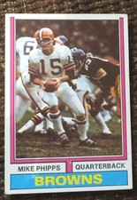 1972 mike Phipps Error Baseball Card