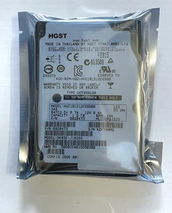Disque dur d'entreprise HGST 1,2 To 10K 2,5 pouces SAS 6,0 Go/s HUC101212CSS600 - Photo 1/2