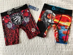 Ethika Staple Boys Boxer Briefs Kids Underwear Toronto Raptors Sz M 8-10 NWT (2) - Picture 1 of 9