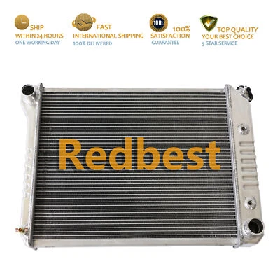 Radiador de aluminio de 3 filas para Chevy Camaro/El Camino/Chevrolet Monte Carlo 1968-1987 573 Foto 1 de 4