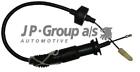 Produktbild - JP GROUP 1170200400 Kupplungsseil Seilzug für VW GOLF II (19E, 1G1)