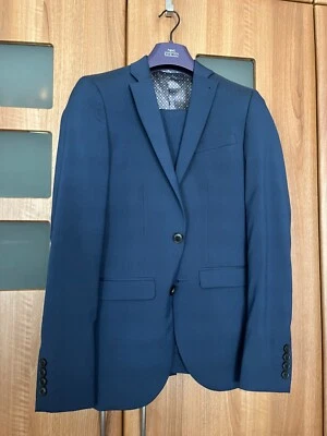 Teens Youths Boys Lads Mans Suit Slim 2 Piece Suit: Jacket,Waist Coat,Trousers - Image 1 of 3