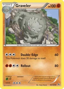 Pokemon - Graveler - 46/106 - Uncommon - Reverse Holo - XY - Flashfire - NM - Picture 1 of 1