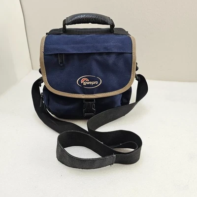 Lowerpro Off Road Belt Waist Pack Camera Bag Expandable Nylon Blue & Black - Image 1 of 4