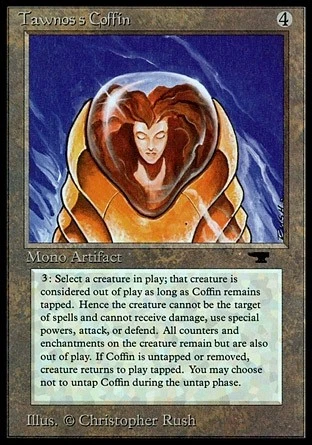 Magic MTG Antiquities Tawnos's Coffin MODERATELY PLAYED MP - Image 1 of 1