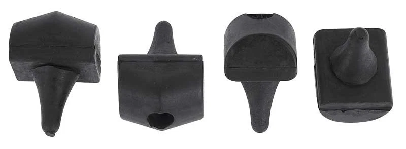 1957-61 Ford; Various Models; Fender To Hood Bumper Set; 4 Pieces — 第 1/1 张图片