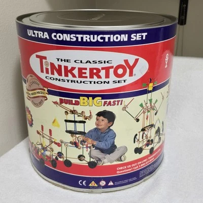 Vintage Classic Hasbro Tinkertoy Ultra Construction Set 23267 Brand New Original - Image 1 of 4