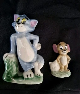 Wade Whimsies Vintage Tom & Jerrry Porcelain 1970s Figures - Picture 1 of 10