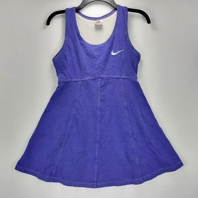 Vestido Tenis Atlético Nike Vintage Años 90 Mujer Mediano M Azul Púrpura Entrenamiento en Cancha Foto 1 de 4