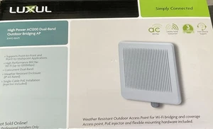 Luxul XWO-BAP1 High Power AC1200 Dual Band Outdoor Bridge AP - Zdjęcie 1 z 3