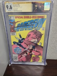 Daredevil #181 "Death Of Elektra" CGC 9.6 SS Frank Miller Newsstand MCU Netflix - Picture 1 of 4