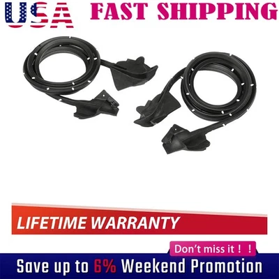 Sellos de goma para Chevrolet Camaro 70-81 2 piezas 2 piezas / juego nuevo Foto 1 de 4