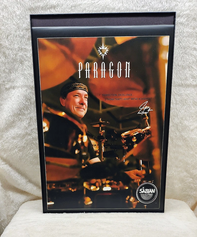 Rush Neil Peart Sabian Paragon Promo Poster - Image 1 of 1