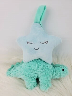 Juguete Manhattan Little Jurassics Chomp Azul Dinosaurio Estrella Musical Tirar Peluche 9" Foto 1 de 4