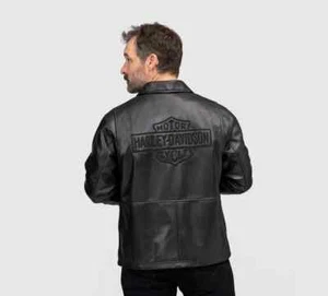 Harley-Davidson Men's Timeless Leather Jacket 97035-22VM Sheepskin, Taffeta- 2XL - Picture 1 of 11