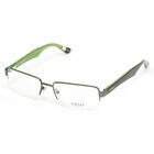 GANT G 104 Gunmetal Green SGUN Metal Semi Rimless Eyeglasses Frame 58-19-150