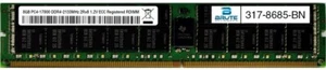 317-8685 - Dell Compatible 8GB PC4-17000 DDR4-2133MHz 2Rx8 1.2V ECC RDIMM - Picture 1 of 3