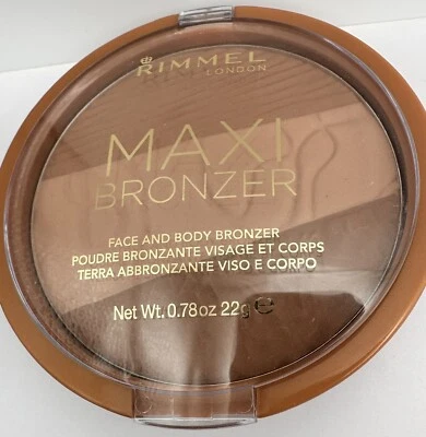 Rimmel MAXI BRONZER Face & Body Bronzer - # 001 LIGHT - Image 1 of 4