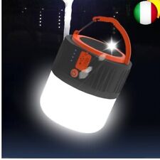 Lampada LED Ricaricabile, ZVO USB Torcia Solare da Campeggio, Lanterna da Tenda