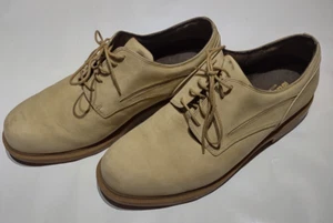 Men's Dress Shoes: Dunham Clyde Plaintoe Oxford Sand Size 11 4E Beige - Picture 1 of 6