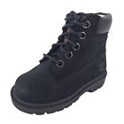 🚨 Timberland 6 IN Classic Waterproof Toddler Boots 010810 001 Black Nubuck Sz 5