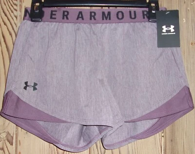 Pantalones Cortos UNDER ARMOUR Cintura PLAY UP TWIST Junior Ciruela Talla: X-Pequeño Nuevo con Etiquetas $25 Foto 1 de 3