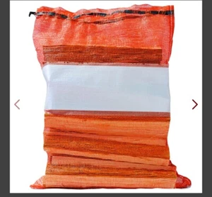 Mesh Brennholz Säcke 22"×28", zum Verkauf, Bauernhof Aufbewahrung Zwiebelsäcke 10 Stück - Bild 1 von 2