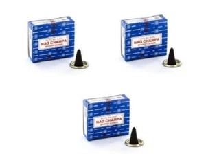 Räucherkegel Nag Champa Satya 3 Dosen - Bild 1 von 1