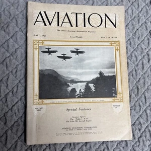 Antique Aviation Magazine. 1928 Fokker F-10. Velie M5. Columbia River Army - Picture 1 of 13