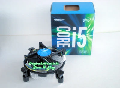Intel Core i5-7000 6th Gen Series Cooler Fan with Heatsink for Desktop PC  - New - Image 1 of 4