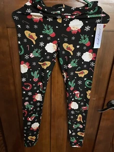 Derek Heart Juniors Cowboy or Southwest Christmas Leggings Size M - Picture 1 of 6