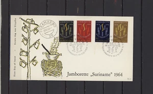 s50662 SURINAME FDC SCOUT Jamboree 1964 - Bild 1 von 1