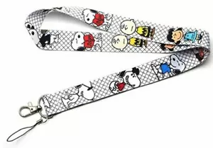 Schlüsselanhänger Peanuts Snoopy The Dog Ausweishalter Schlüsselband - Bild 1 von 1