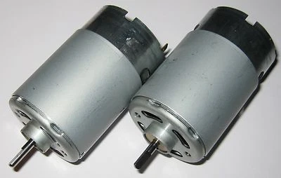 2 X Mabuchi 555 12 VDC Deer Feeder Motor - Large 4500 RPM Hobby DC Motors - Image 1 of 4