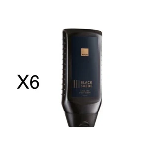 6 X Avon Men’s Black Suede Hair & Body Wash - 250ml - Picture 1 of 1