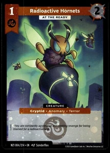 Radioactive Hornets 004/214 Reverse Holo Common MZ1 Metazoo GQL 2025 - Picture 1 of 2