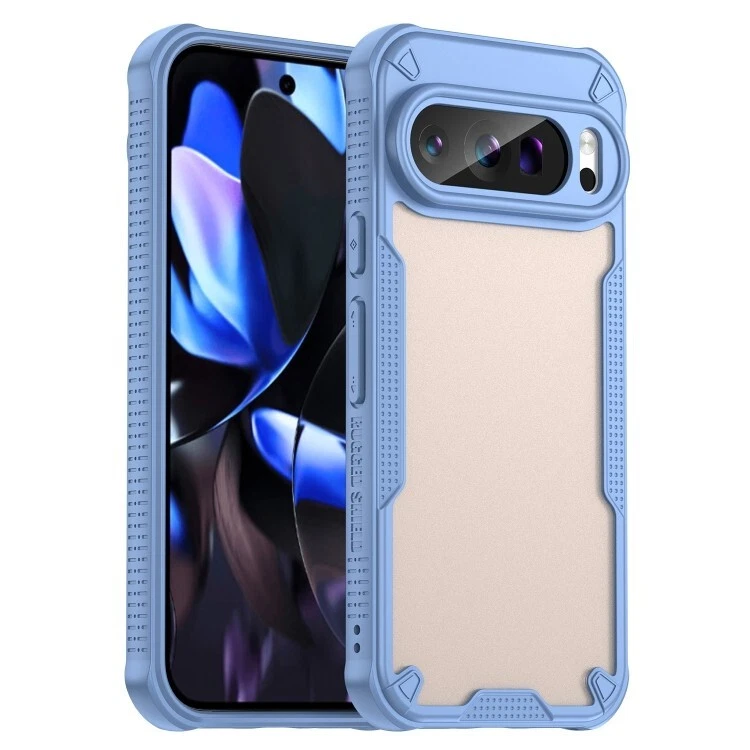 For Google Pixel 9 Pro Armor Glaze PC Hybrid TPU Phone Fit Case Cover - Image 1 of 1