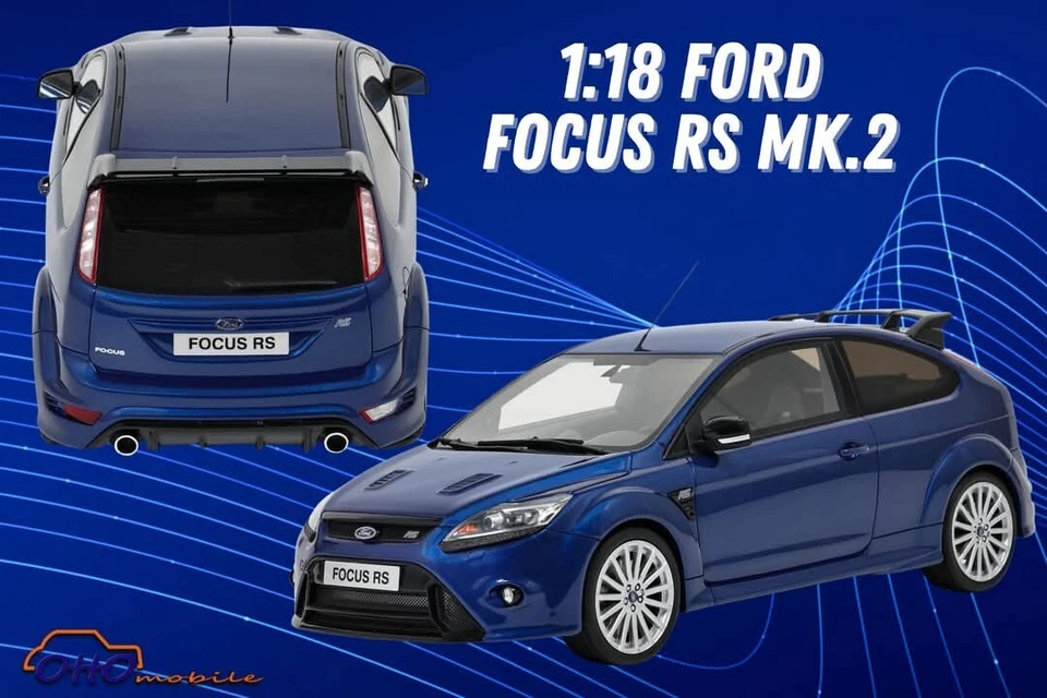 FORD FOCUS RS SCALA 1:18 OTTOMOBILE - Immagine 1 di 1