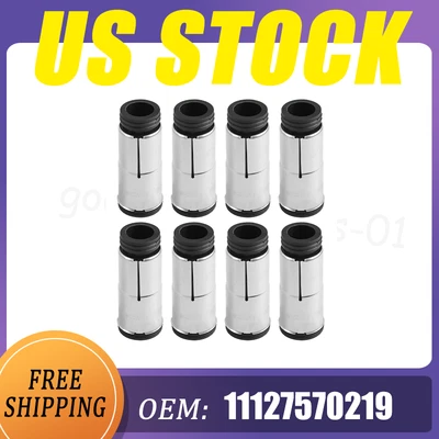 Set of 8Spark Plug TubeSensor Seal 11127570219  for BMW E53 E60 E63 E64 E65 E66 Foto 1 de 4