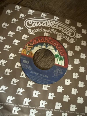 Kiss Nothin To Lose Mono/ Stereo  45 7" Promo Copy Promotional - Image 1 of 4