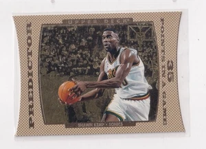 1997 Upper Deck Predictor Die-Cut # P16 Shawn Kemp bella carta - Foto 1 di 2