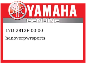 Yamaha OEM Part 17D-2812P-00-00 PLATE, COMPETITION USA - Bild 1 von 1