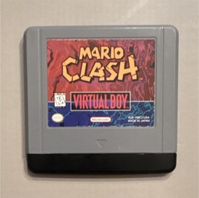 Nintendo Mario Clash Virtual Boy NTSC-U/C READ DESCRIPTION 