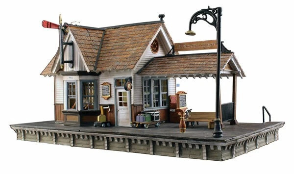 Woodland Scenics 5852 O Scale The Depot - Built & Ready - Image 1 of 1